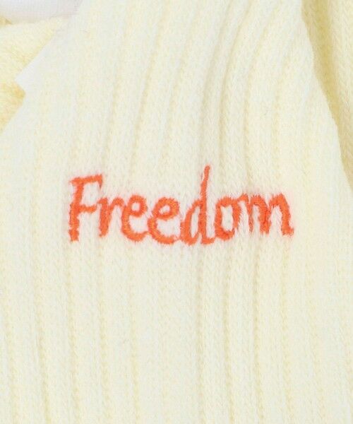 BEAUTY&YOUTH UNITED ARROWS / ビューティー&ユース ユナイテッドアローズ ソックス | フリーダム スタンダード エンブロイダリー ロゴ クウォーター ソックス | 詳細6