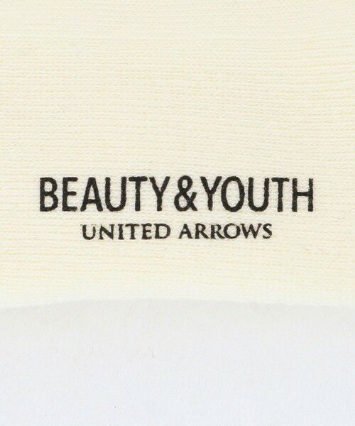 BEAUTY&YOUTH UNITED ARROWS / ビューティー&ユース ユナイテッドアローズ ソックス | フリーダム スタンダード エンブロイダリー ロゴ クウォーター ソックス | 詳細8