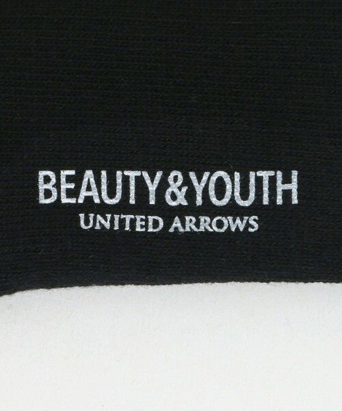 BEAUTY&YOUTH UNITED ARROWS / ビューティー&ユース ユナイテッドアローズ ソックス | フリーダム スタンダード エンブロイダリー ロゴ クウォーター ソックス | 詳細12