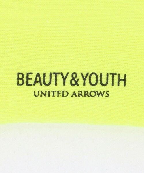 BEAUTY&YOUTH UNITED ARROWS / ビューティー&ユース ユナイテッドアローズ ソックス | フリーダム スタンダード エンブロイダリー ロゴ クウォーター ソックス | 詳細4