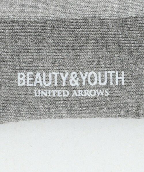 BEAUTY&YOUTH UNITED ARROWS / ビューティー&ユース ユナイテッドアローズ ソックス | バック ライン クウォーター ソックス | 詳細3