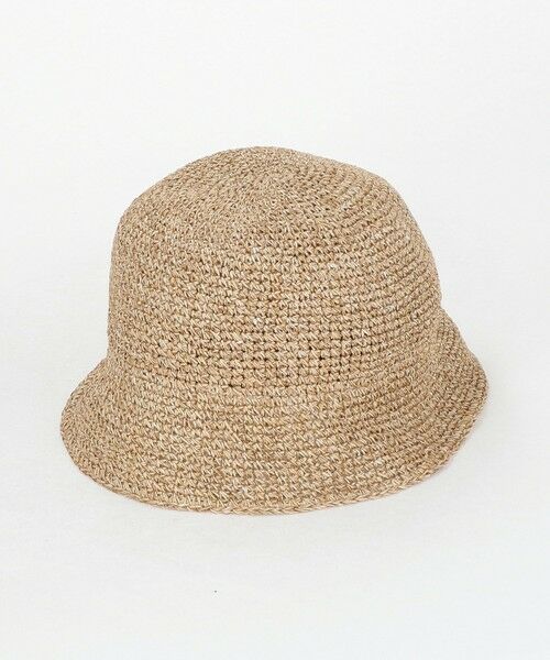 BEAUTY&YOUTH UNITED ARROWS / ビューティー&ユース ユナイテッドアローズ ハット | ＜Racal＞ペーパー ファイバー チューリップハット（NATURAL）
