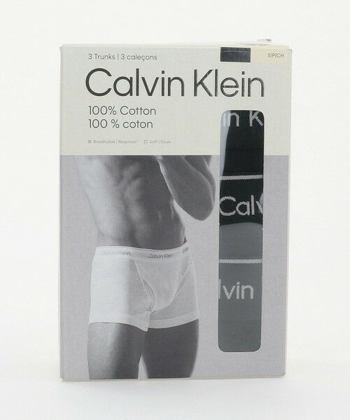 BEAUTY&YOUTH UNITED ARROWS / ビューティー&ユース ユナイテッドアローズ ボクサーパンツ・ブリーフ | ＜Calvin Klein＞ボクサー パンツ 3枚組 | 詳細9