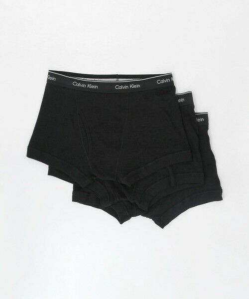 BEAUTY&YOUTH UNITED ARROWS / ビューティー&ユース ユナイテッドアローズ ボクサーパンツ・ブリーフ | ＜Calvin Klein＞ボクサー パンツ 3枚組（BLACK）