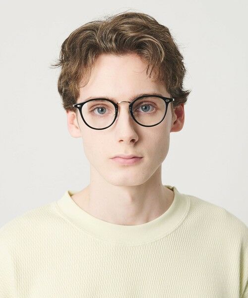 BEAUTY&YOUTH UNITED ARROWS / ビューティー&ユース ユナイテッドアローズ サングラス・メガネ | 【別注】＜KANEKO OPTICAL（金子眼鏡）＞Logan ローガン アイウェア（BLACK）