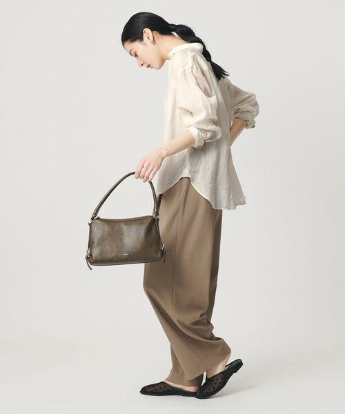 BEAUTY&YOUTH UNITED ARROWS / ビューティー&ユース ユナイテッドアローズ シャツ・ブラウス | 麻 レギュラーカラー シャツ ウォッシャブル | 詳細3