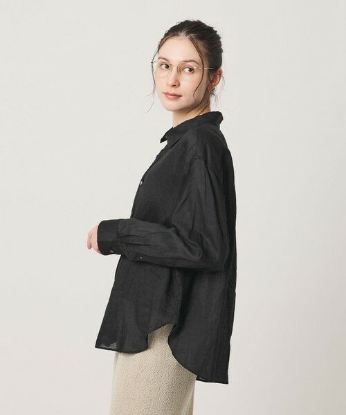 BEAUTY&YOUTH UNITED ARROWS / ビューティー&ユース ユナイテッドアローズ シャツ・ブラウス | 麻 レギュラーカラー シャツ ウォッシャブル | 詳細10