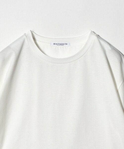 BEAUTY&YOUTH UNITED ARROWS / ビューティー&ユース ユナイテッドアローズ Tシャツ | コットンポリエステル クロップド Tシャツ | 詳細5