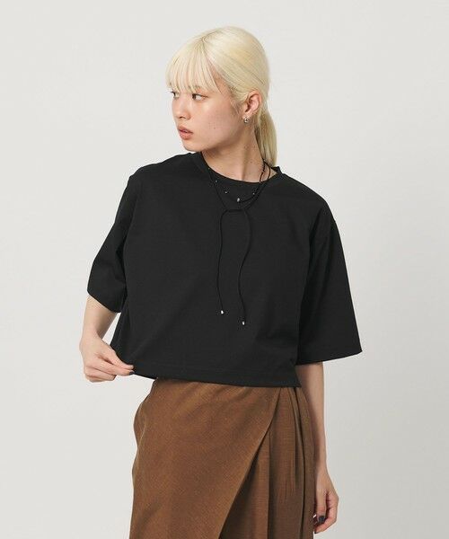 BEAUTY&YOUTH UNITED ARROWS / ビューティー&ユース ユナイテッドアローズ Tシャツ | コットンポリエステル クロップド Tシャツ | 詳細19