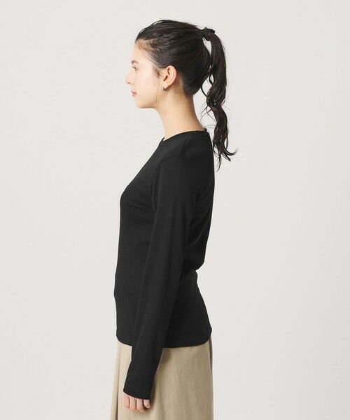 BEAUTY&YOUTH UNITED ARROWS / ビューティー&ユース ユナイテッドアローズ カットソー | オーガニックコットンフライス ロングスリーブTシャツ | 詳細8