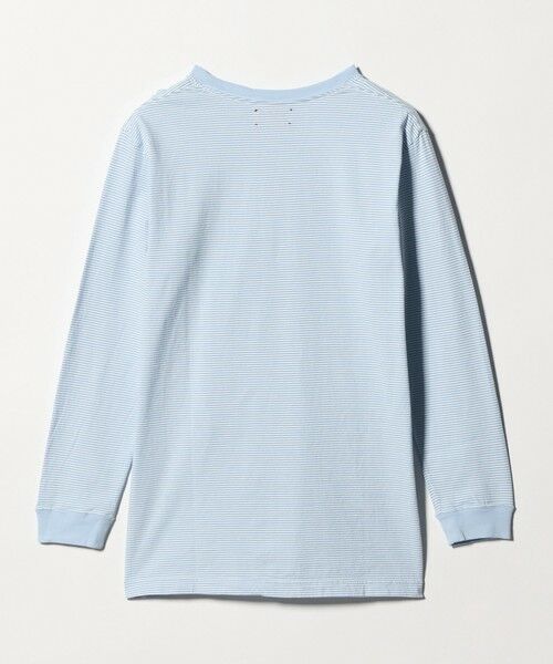 BEAUTY&YOUTH UNITED ARROWS / ビューティー&ユース ユナイテッドアローズ Tシャツ | ＜ MEYAME＞ボーダー スリット ロングスリーブ Tシャツ | 詳細1
