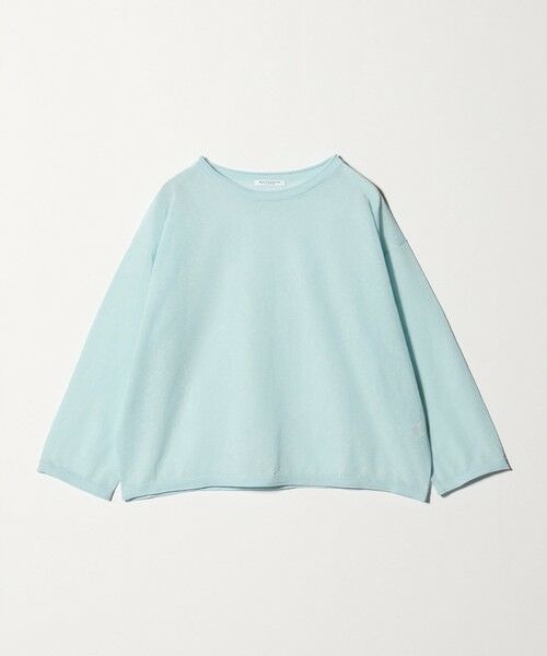 BEAUTY&YOUTH UNITED ARROWS / ビューティー&ユース ユナイテッドアローズ ニット・セーター | 麻ブレンド ルーズ ボートネック ニットプルオーバー ウォッシャブル | 詳細20