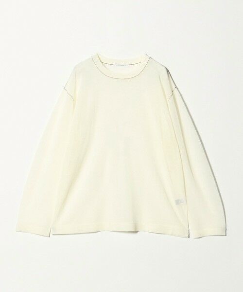 BEAUTY&YOUTH UNITED ARROWS / ビューティー&ユース ユナイテッドアローズ ニット・セーター | レーヨンナイロン ライン シアーニット プルオーバー ウォッシャブル | 詳細5