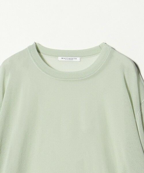 BEAUTY&YOUTH UNITED ARROWS / ビューティー&ユース ユナイテッドアローズ ニット・セーター | レーヨンナイロン ライン シアーニット プルオーバー ウォッシャブル | 詳細24