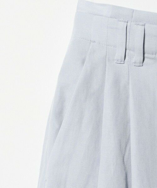 BEAUTY&YOUTH UNITED ARROWS / ビューティー&ユース ユナイテッドアローズ その他パンツ | 麻ブレンド バックゴム タック ワイドパンツ | 詳細26