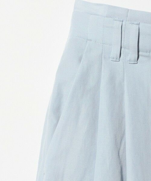 BEAUTY&YOUTH UNITED ARROWS / ビューティー&ユース ユナイテッドアローズ その他パンツ | 麻ブレンド バックゴム タック ワイドパンツ | 詳細16