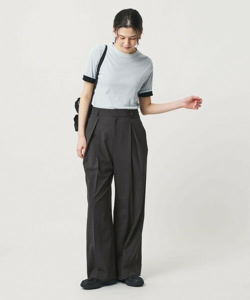 BEAUTY&YOUTH UNITED ARROWS / ビューティー&ユース ユナイテッドアローズ その他パンツ | 2タック ワイドパンツ 吸水速乾 防シワ ウォッシャブル | 詳細2