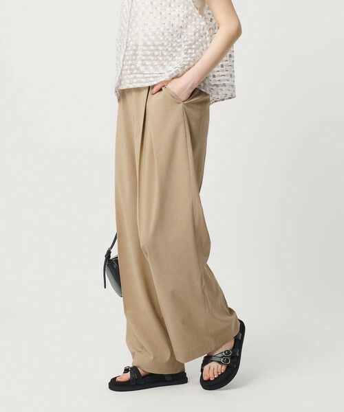 BEAUTY&YOUTH UNITED ARROWS / ビューティー&ユース ユナイテッドアローズ その他パンツ | 2タック ワイドパンツ 吸水速乾 防シワ | 詳細5