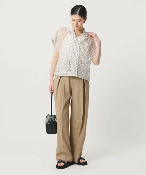 BEAUTY&YOUTH UNITED ARROWS / ビューティー&ユース ユナイテッドアローズ その他パンツ | 2タック ワイドパンツ 吸水速乾 防シワ | 詳細7