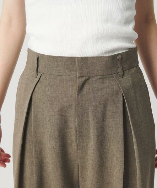 BEAUTY&YOUTH UNITED ARROWS / ビューティー&ユース ユナイテッドアローズ その他パンツ | 2タック ワイドパンツ 吸水速乾 防シワ | 詳細15