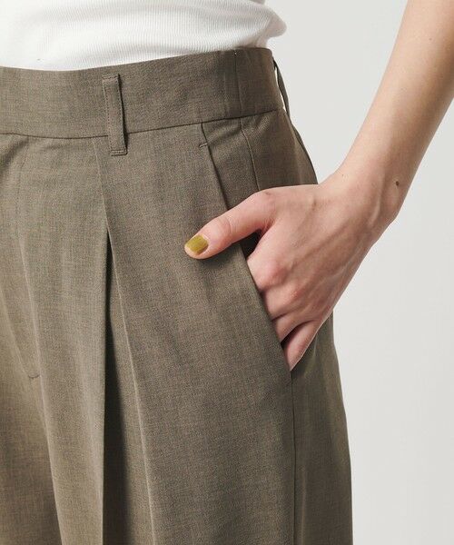 BEAUTY&YOUTH UNITED ARROWS / ビューティー&ユース ユナイテッドアローズ その他パンツ | 2タック ワイドパンツ 吸水速乾 防シワ | 詳細17