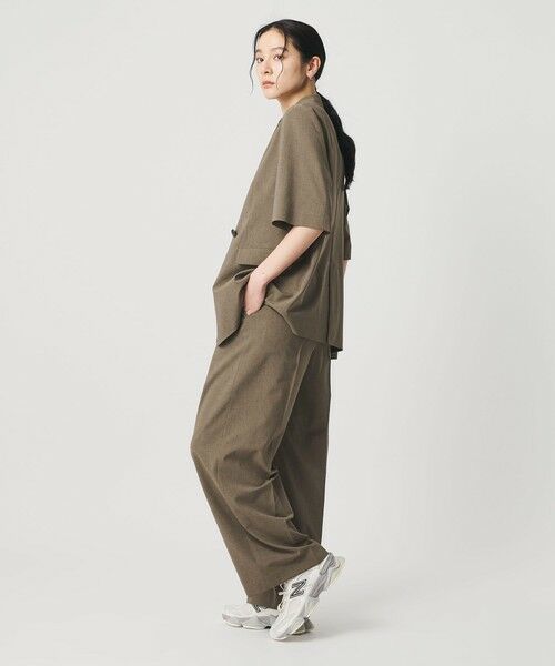 BEAUTY&YOUTH UNITED ARROWS / ビューティー&ユース ユナイテッドアローズ その他パンツ | 2タック ワイドパンツ 吸水速乾 防シワ ウォッシャブル | 詳細15