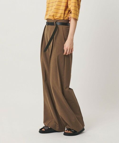 BEAUTY&YOUTH UNITED ARROWS / ビューティー&ユース ユナイテッドアローズ その他パンツ | 2タック ワイドパンツ 吸水速乾 防シワ ウォッシャブル | 詳細24