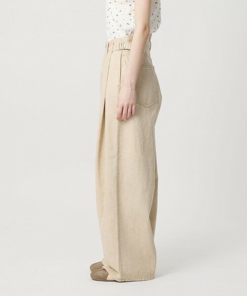 BEAUTY&YOUTH UNITED ARROWS / ビューティー&ユース ユナイテッドアローズ その他パンツ | コットン サイドベルト ワイドパンツ | 詳細5