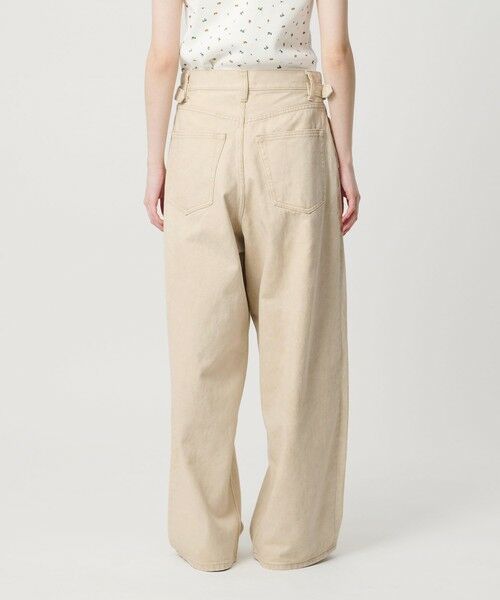 BEAUTY&YOUTH UNITED ARROWS / ビューティー&ユース ユナイテッドアローズ その他パンツ | コットン サイドベルト ワイドパンツ | 詳細6