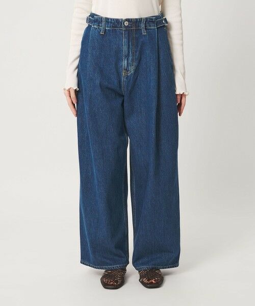 BEAUTY&YOUTH UNITED ARROWS / ビューティー&ユース ユナイテッドアローズ その他パンツ | コットン サイドベルト ワイドパンツ | 詳細18