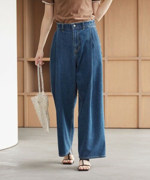 BEAUTY&YOUTH UNITED ARROWS / ビューティー&ユース ユナイテッドアローズ その他パンツ | コットン サイドベルト ワイドパンツ | 詳細12