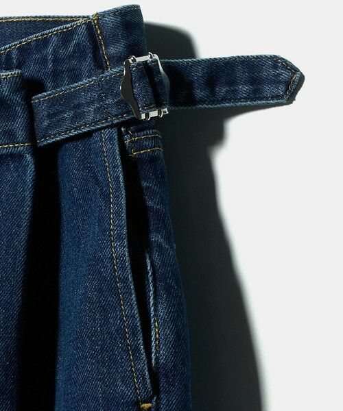 BEAUTY&YOUTH UNITED ARROWS / ビューティー&ユース ユナイテッドアローズ その他パンツ | コットン サイドベルト ワイドパンツ | 詳細24