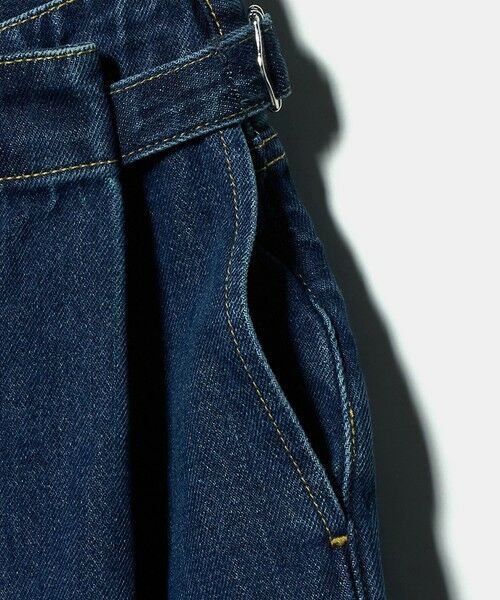 BEAUTY&YOUTH UNITED ARROWS / ビューティー&ユース ユナイテッドアローズ その他パンツ | コットン サイドベルト ワイドパンツ | 詳細25