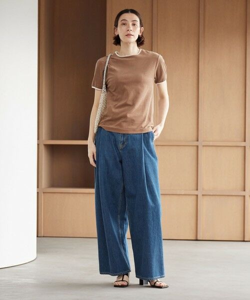 BEAUTY&YOUTH UNITED ARROWS / ビューティー&ユース ユナイテッドアローズ その他パンツ | コットン サイドベルト ワイドパンツ | 詳細13