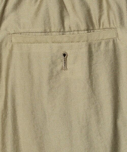 BEAUTY&YOUTH UNITED ARROWS / ビューティー&ユース ユナイテッドアローズ その他パンツ | セルロースナイロン ツイル タック ワイドパンツ ウォッシャブル | 詳細7