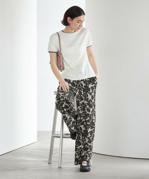 BEAUTY&YOUTH UNITED ARROWS / ビューティー&ユース ユナイテッドアローズ その他パンツ | フラワープリント イージーパンツ ウォッシャブル | 詳細3