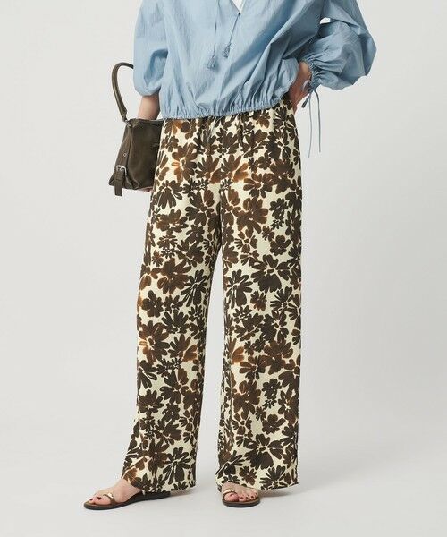 BEAUTY&YOUTH UNITED ARROWS / ビューティー&ユース ユナイテッドアローズ その他パンツ | フラワープリント イージーパンツ ウォッシャブル | 詳細16