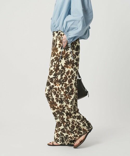 BEAUTY&YOUTH UNITED ARROWS / ビューティー&ユース ユナイテッドアローズ その他パンツ | フラワープリント イージーパンツ ウォッシャブル | 詳細18