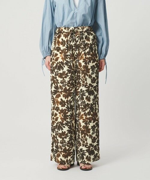 BEAUTY&YOUTH UNITED ARROWS / ビューティー&ユース ユナイテッドアローズ その他パンツ | フラワープリント イージーパンツ ウォッシャブル | 詳細20