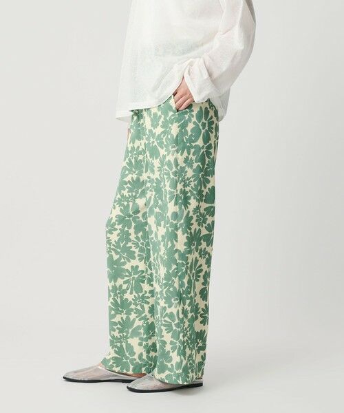 BEAUTY&YOUTH UNITED ARROWS / ビューティー&ユース ユナイテッドアローズ その他パンツ | フラワープリント イージーパンツ ウォッシャブル | 詳細28