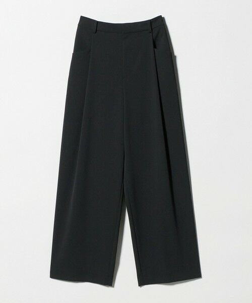 BEAUTY&YOUTH UNITED ARROWS / ビューティー&ユース ユナイテッドアローズ その他パンツ | ポリエステルブレンド ツイルバックゴムパンツ2（BLACK）