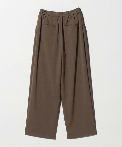 BEAUTY&YOUTH UNITED ARROWS / ビューティー&ユース ユナイテッドアローズ その他パンツ | ポリエステルブレンド バックゴム ワイドパンツ ウォッシャブル | 詳細24