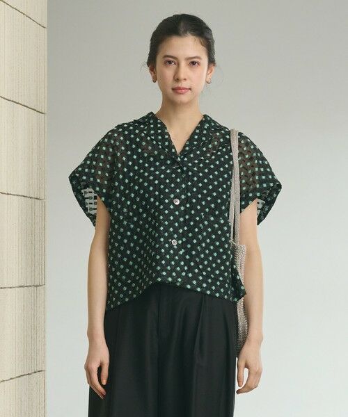 BEAUTY&YOUTH UNITED ARROWS / ビューティー&ユース ユナイテッドアローズ シャツ・ブラウス | シアージャガード ショートスリーブ シャツ | 詳細2