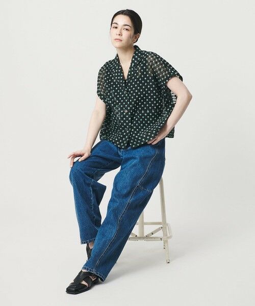 BEAUTY&YOUTH UNITED ARROWS / ビューティー&ユース ユナイテッドアローズ シャツ・ブラウス | シアージャガード ショートスリーブ シャツ | 詳細8