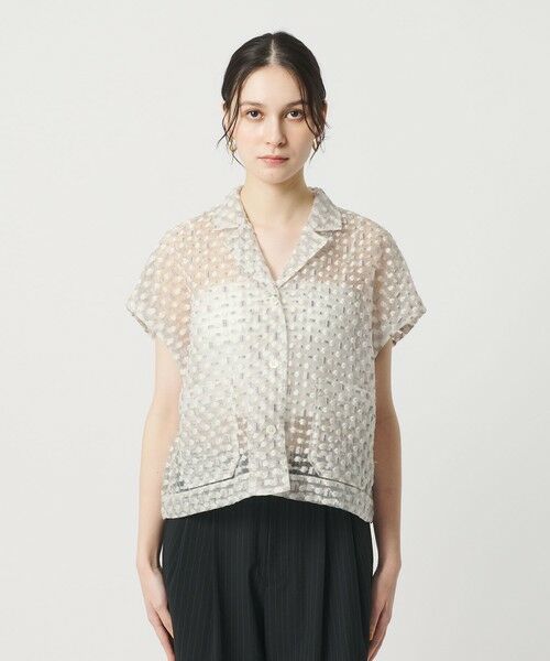 BEAUTY&YOUTH UNITED ARROWS / ビューティー&ユース ユナイテッドアローズ シャツ・ブラウス | シアージャガード ショートスリーブ シャツ | 詳細13