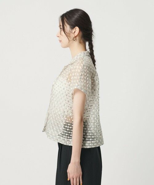 BEAUTY&YOUTH UNITED ARROWS / ビューティー&ユース ユナイテッドアローズ シャツ・ブラウス | シアージャガード ショートスリーブ シャツ | 詳細14