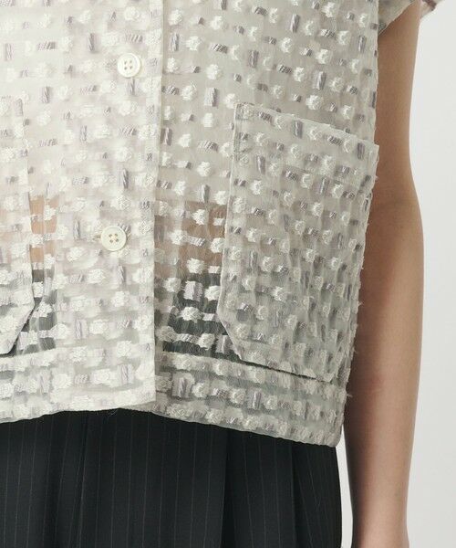 BEAUTY&YOUTH UNITED ARROWS / ビューティー&ユース ユナイテッドアローズ シャツ・ブラウス | シアージャガード ショートスリーブ シャツ | 詳細17