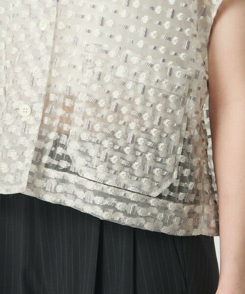 BEAUTY&YOUTH UNITED ARROWS / ビューティー&ユース ユナイテッドアローズ シャツ・ブラウス | シアージャガード ショートスリーブ シャツ | 詳細18