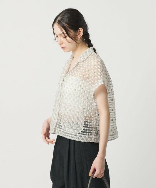 BEAUTY&YOUTH UNITED ARROWS / ビューティー&ユース ユナイテッドアローズ シャツ・ブラウス | シアージャガード ショートスリーブ シャツ | 詳細15