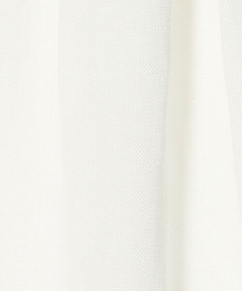 BEAUTY&YOUTH UNITED ARROWS / ビューティー&ユース ユナイテッドアローズ シャツ・ブラウス | 麻ブレンド フロントリボン ティアード シャツ ウォッシャブル | 詳細2